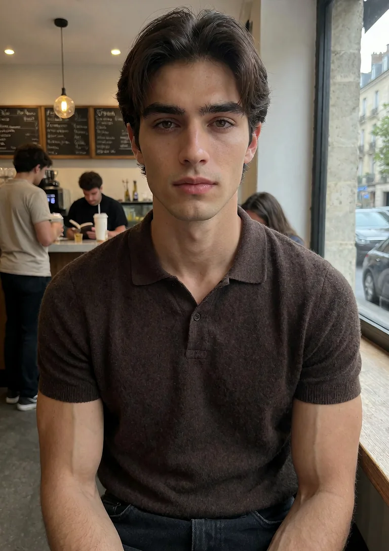 mon petit café de quartier, toujours la même table