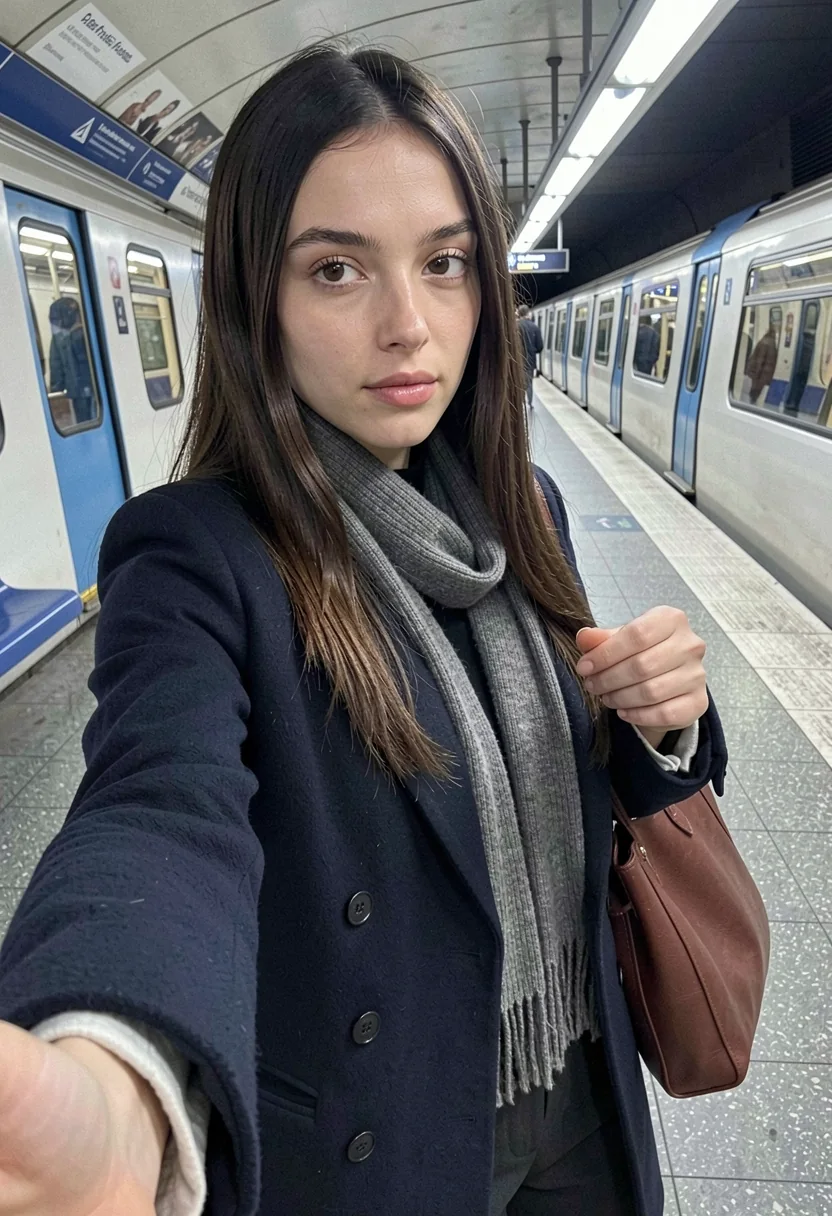 playlist du matin et regard perdu dans le métro