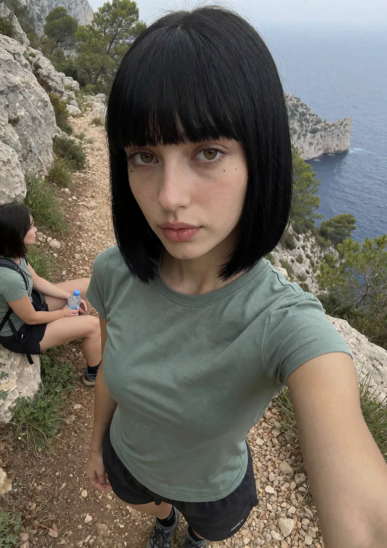 les jambes en feu mais la vue valait tout