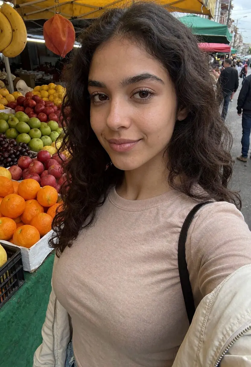 Maya — Sunday market run 🍓 (1 of 3)