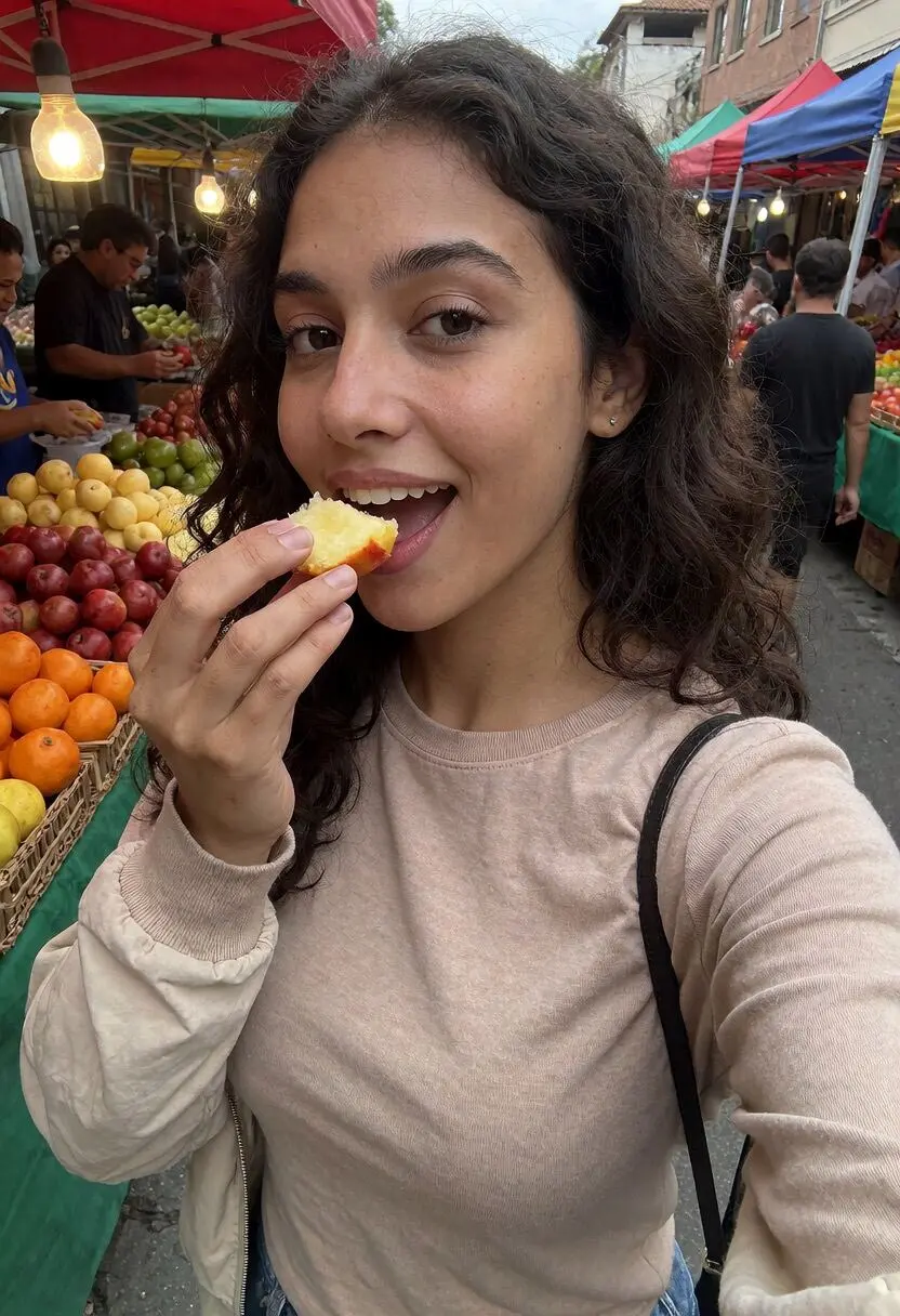 Maya — Sunday market run 🍓 (2 of 3)