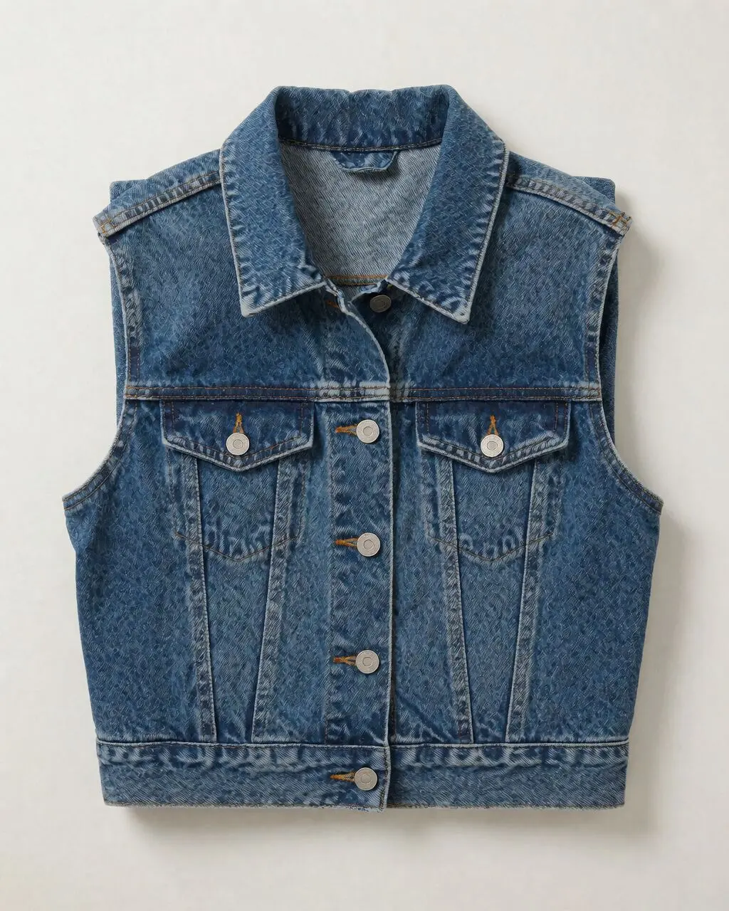Cropped Denim Jacket