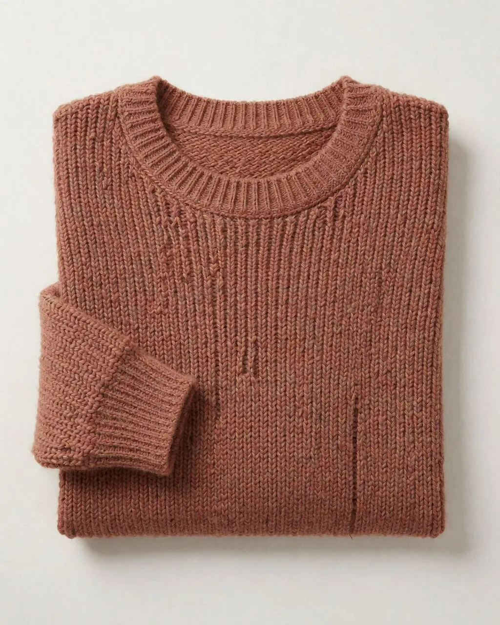 Cropped Knit Sweater outfit